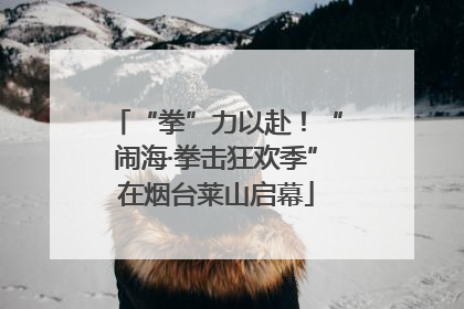 “拳”力以赴！“闹海·拳击狂欢季”在烟台莱山启幕
