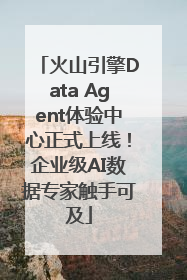 火山引擎Data Agent体验中心正式上线！企业级AI数据专家触手可及