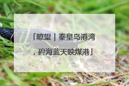 瞭望｜秦皇岛港湾，碧海蓝天映煤港