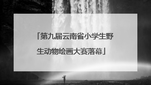 第九届云南省小学生野生动物绘画大赛落幕