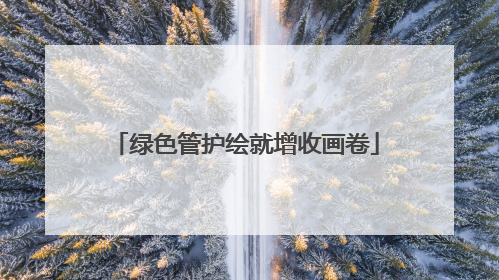 绿色管护绘就增收画卷