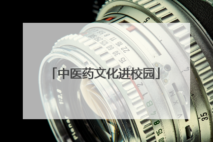 中医药文化进校园