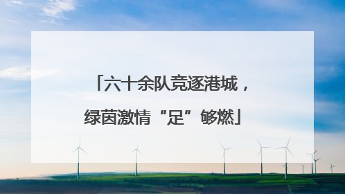 六十余队竞逐港城，绿茵激情“足”够燃