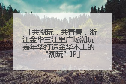共潮玩，共青春，浙江金华三江里广场潮玩嘉年华打造金华本土的“潮玩”IP