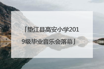 垫江县高安小学2019级毕业音乐会落幕