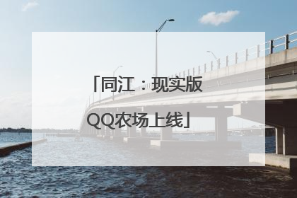 同江：现实版QQ农场上线