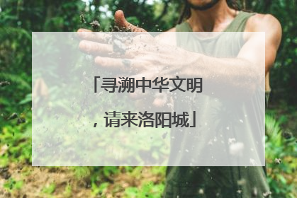 寻溯中华文明，请来洛阳城