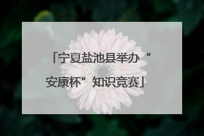 宁夏盐池县举办“安康杯”知识竞赛