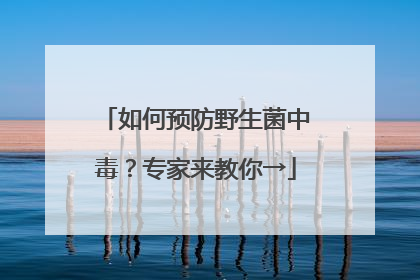 如何预防野生菌中毒？专家来教你→