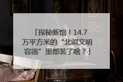 探秘新馆！14.7万平方米的“北疆文明容器”里都装了啥？