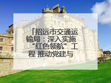 招远市交通运输局：深入实施“红色领航”工程 推动党建与业务深度融合