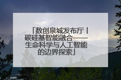 数创泉城发布厅丨碳硅基智能融合——生命科学与人工智能的边界探索