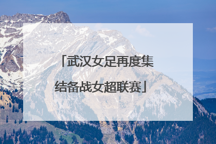 武汉女足再度集结备战女超联赛