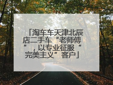 淘车车天津北辰店二手车“老师傅”，以专业征服“完美主义”客户