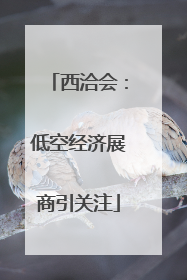 西洽会：低空经济展商引关注