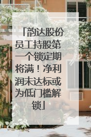 韵达股份员工持股第一个锁定期将满！净利润未达标或为低门槛解锁