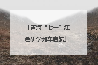 青海“七一”红色研学列车启航