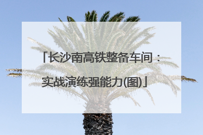 长沙南高铁整备车间：实战演练强能力(图)