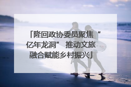 隆回政协委员聚焦“亿年龙洞” 推动文旅融合赋能乡村振兴