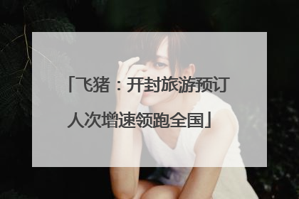 飞猪：开封旅游预订人次增速领跑全国
