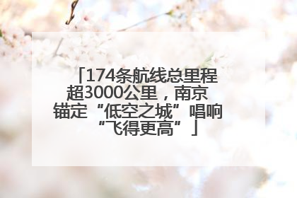 174条航线总里程超3000公里，南京锚定“低空之城”唱响“飞得更高”