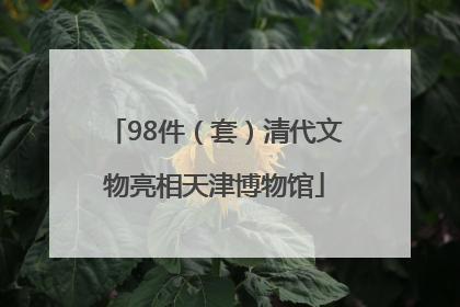 98件（套）清代文物亮相天津博物馆
